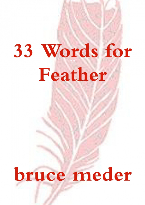 33 WORDS FOR FEATHER