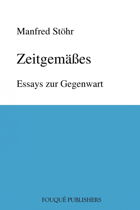 ZEITGEMA�ES