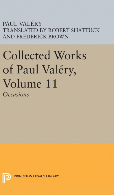 COLLECTED WORKS OF PAUL VALERY, VOLUME 11