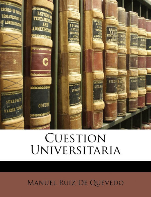 CUESTION UNIVERSITARIA