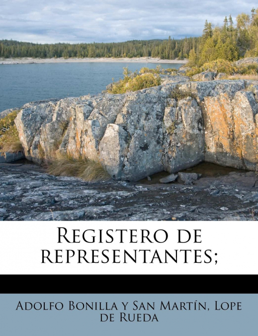 REGISTERO DE REPRESENTANTES,