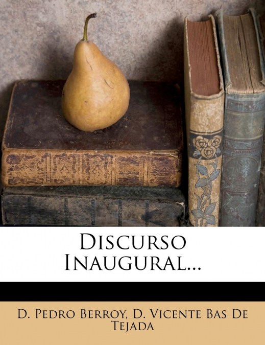 DISCURSO INAUGURAL...