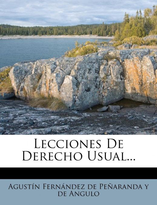 LECCIONES DE DERECHO USUAL...