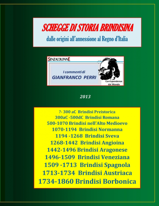 SCHEGGE DI STORIA BRINDISINA
