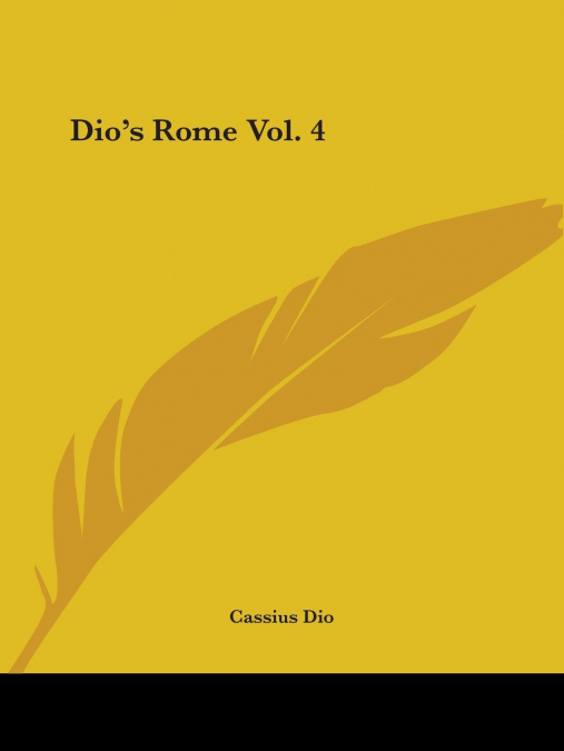 DIO?S ROME VOL. 4