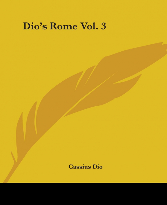 DIO?S ROME VOL. 3