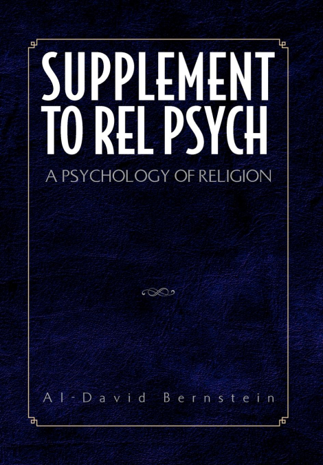 SUPPLEMENT TO REL PSYCH