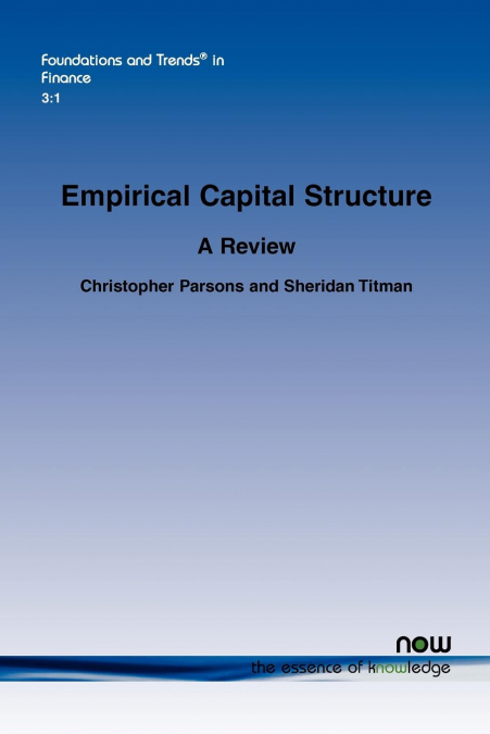EMPIRICAL CAPITAL STRUCTURE
