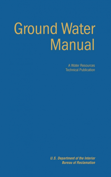 GROUND WATER MANUAL