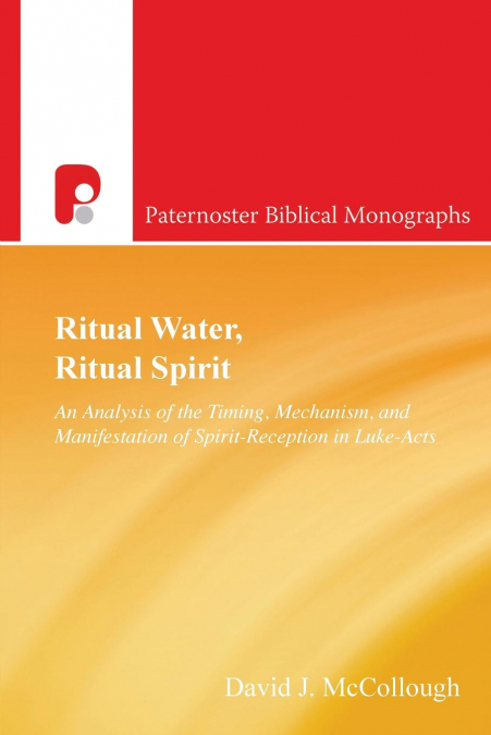 RITUAL WATER, RITUAL SPIRIT