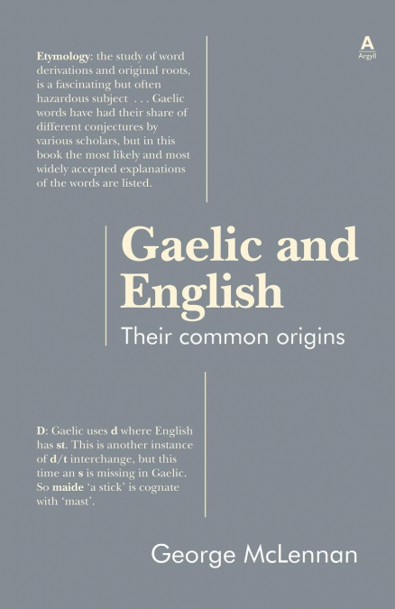 A GAELIC ALPHABET