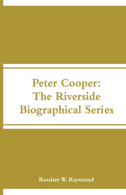 PETER COOPER