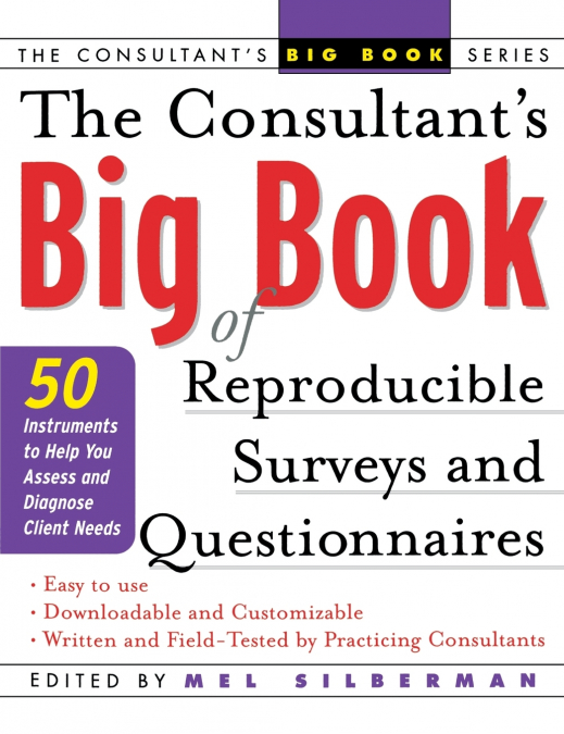 THE CONSULTANT?S BIG BOOK OF REPRODUCIBLE SURVEYS AND QUESTI