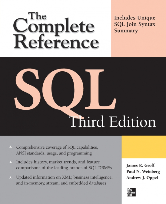 SQL THE COMPL REF 3E