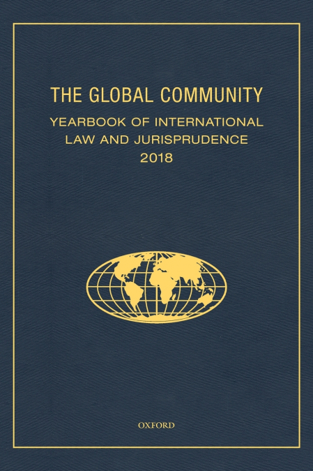 GLOBAL COMMUNITY YEARBOOK OF INTERNATIONAL LAW AND JURISPRUD