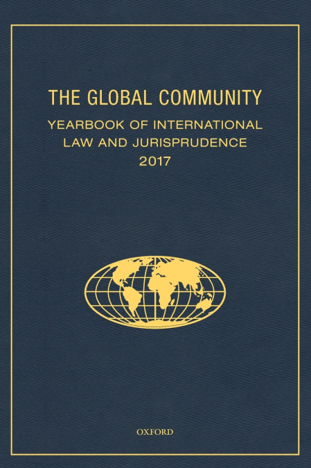 GLOBAL COMMUNITY YEARBOOK OF INTERNATIONAL LAW AND JURISPRUD