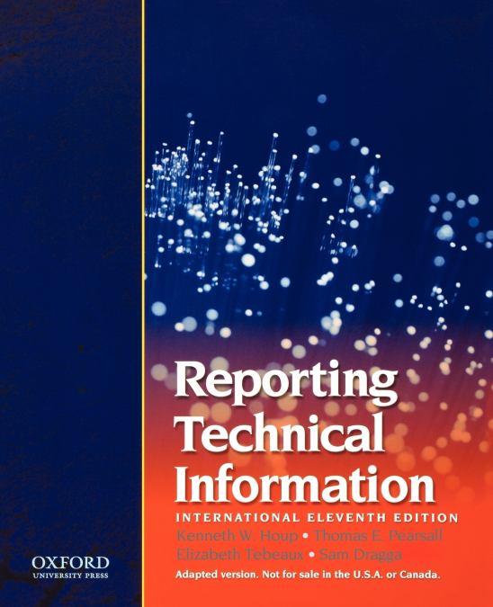 REPORTING TECHNICAL INFORMATION, INTERNATIONAL 11TH EDITION