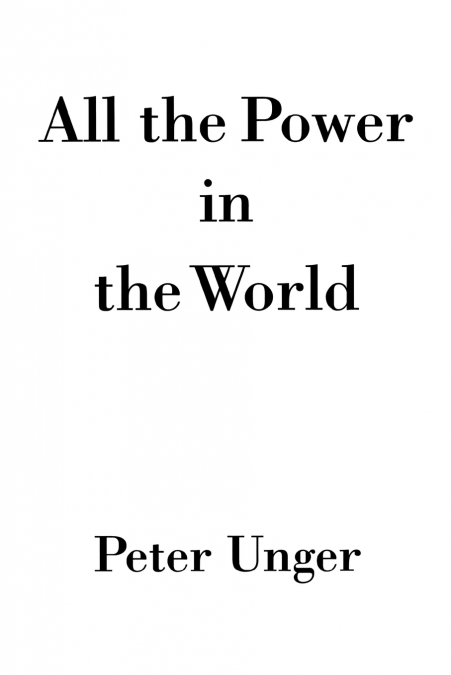 ALL THE POWER IN THE WORLD