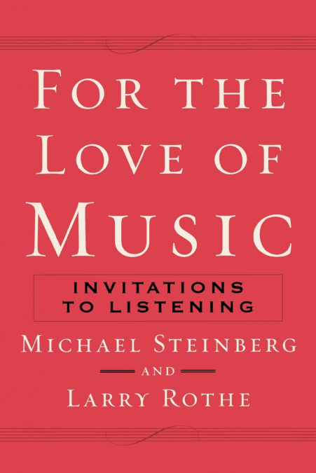 FOR THE LOVE OF MUSIC
