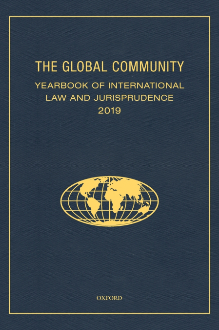GLOBAL COMMUNITY YEARBOOK OF INTERNATIONAL LAW AND JURISPRUD