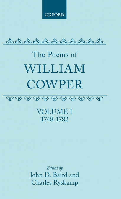 THE POEMS OF WILLIAM COWPER