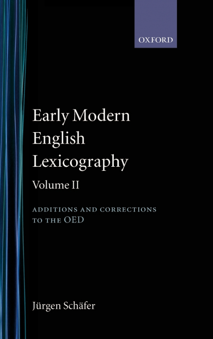 EARLY MODERN ENGLISH LEXICOGRAPHY