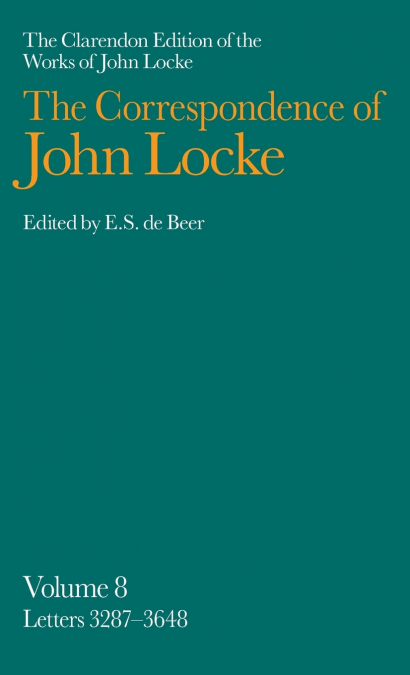 THE CORRESPONDENCE OF JOHN LOCKE