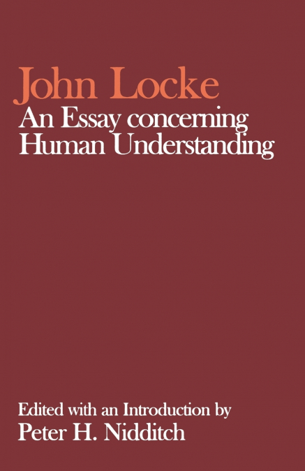 ESSAY CONCERNING HUMAN UNDERSTANDING (REVISED)