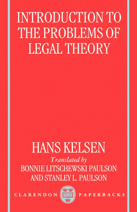 INTRODUCTION TO THE PROBLEMS OF LEGAL THEORY