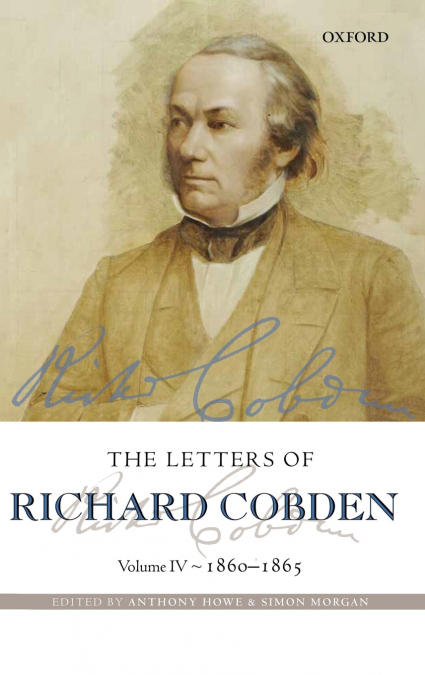 LETTERS OF RICHARD COBDEN VOL4 COB