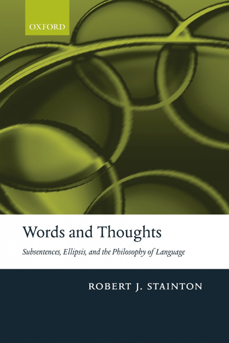 WORDS AND THOUGHTS