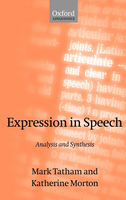 EXPRESSION IN SPEECH