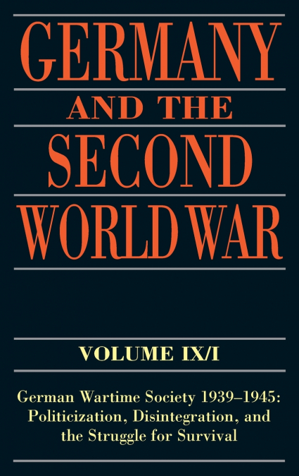 GERMANY AND THE SECOND WORLD WAR