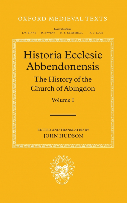 HISTORIA ECCLESIE ABBENDONENSIS