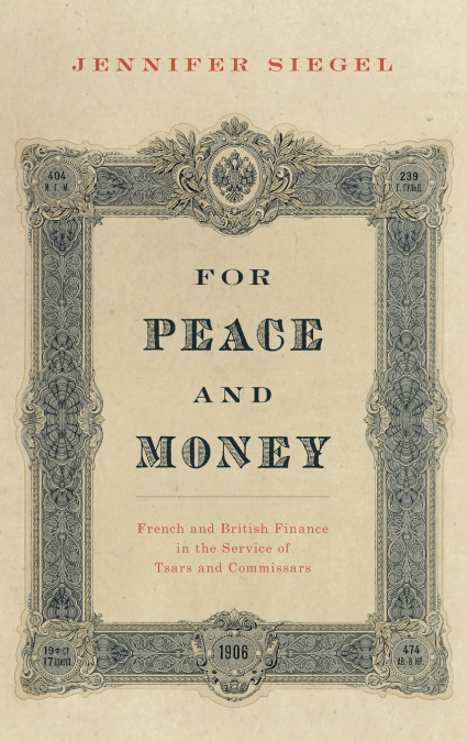 FOR PEACE AND MONEY