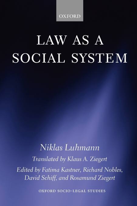 LAW AS A SOCIAL SYSTEM