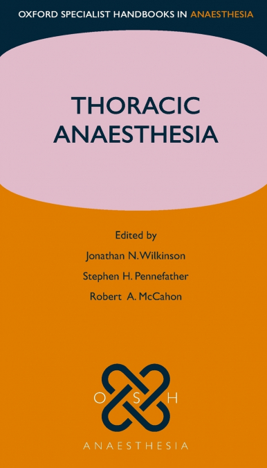 THORACIC ANAESTHESIA