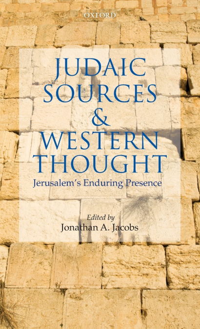 JUDAIC SOURCES AND WESTERN THOUGHT