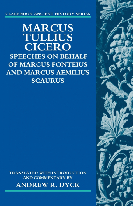 MARCUS TULLIUS CICERO