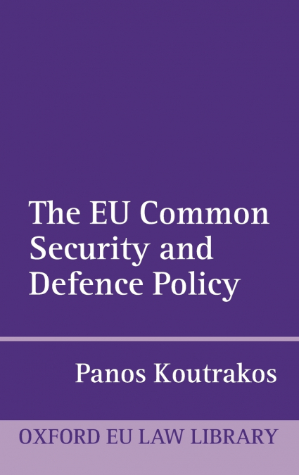 EU COMMON SECURITY & DEFENCE POL OEULL C