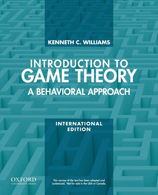 INTRODUCTION TO GAME THEORY