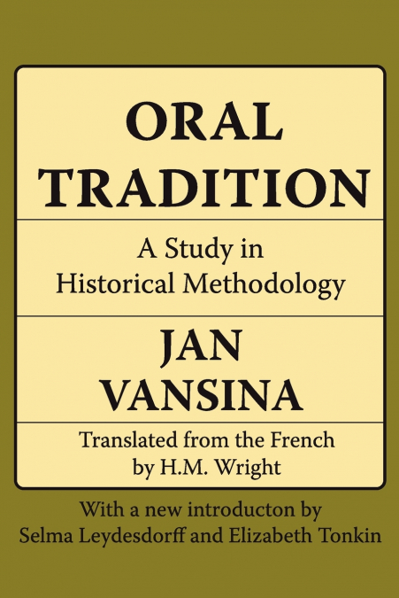 ORAL TRADITION