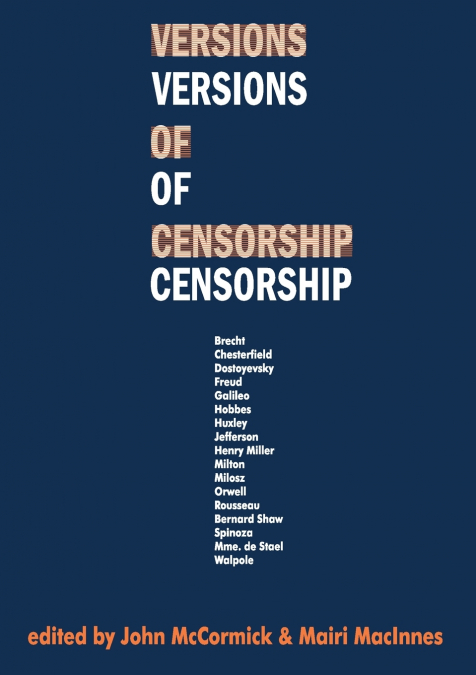 VERSIONS OF CENSORSHIP