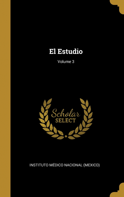 EL ESTUDIO, VOLUME 3