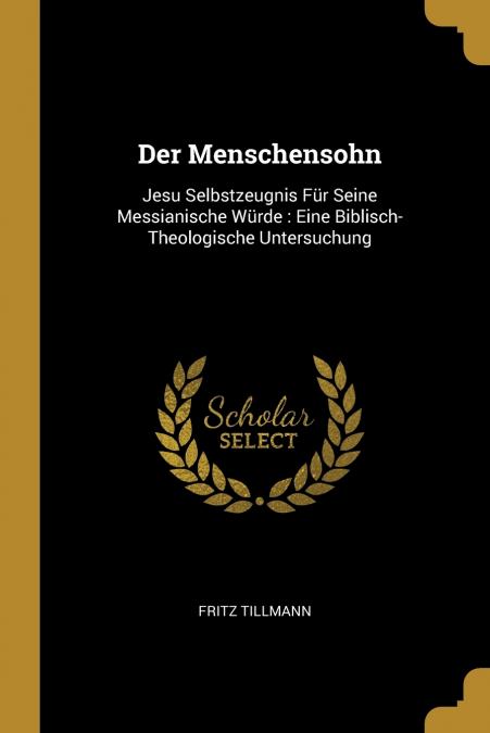 DER MENSCHENSOHN