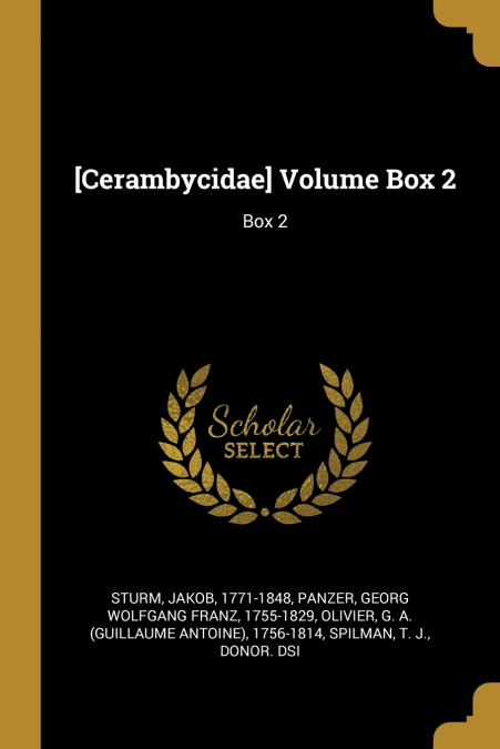 [CERAMBYCIDAE] VOLUME BOX 2