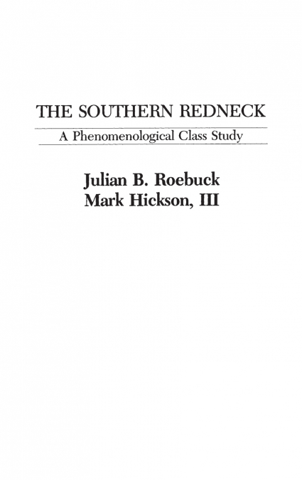 THE SOUTHERN REDNECK