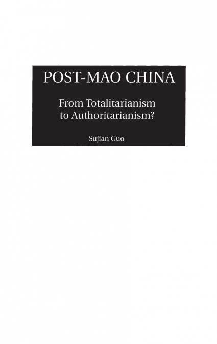 POST-MAO CHINA