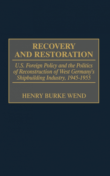 RECOVERY AND RESTORATION