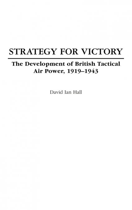 STRATEGY FOR VICTORY